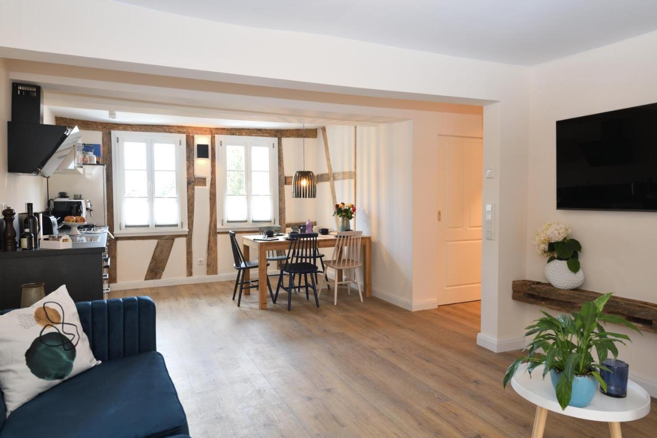 Das Schiefe Haus- Wohnung "Nibelungen" Heppenheim  Esterno foto